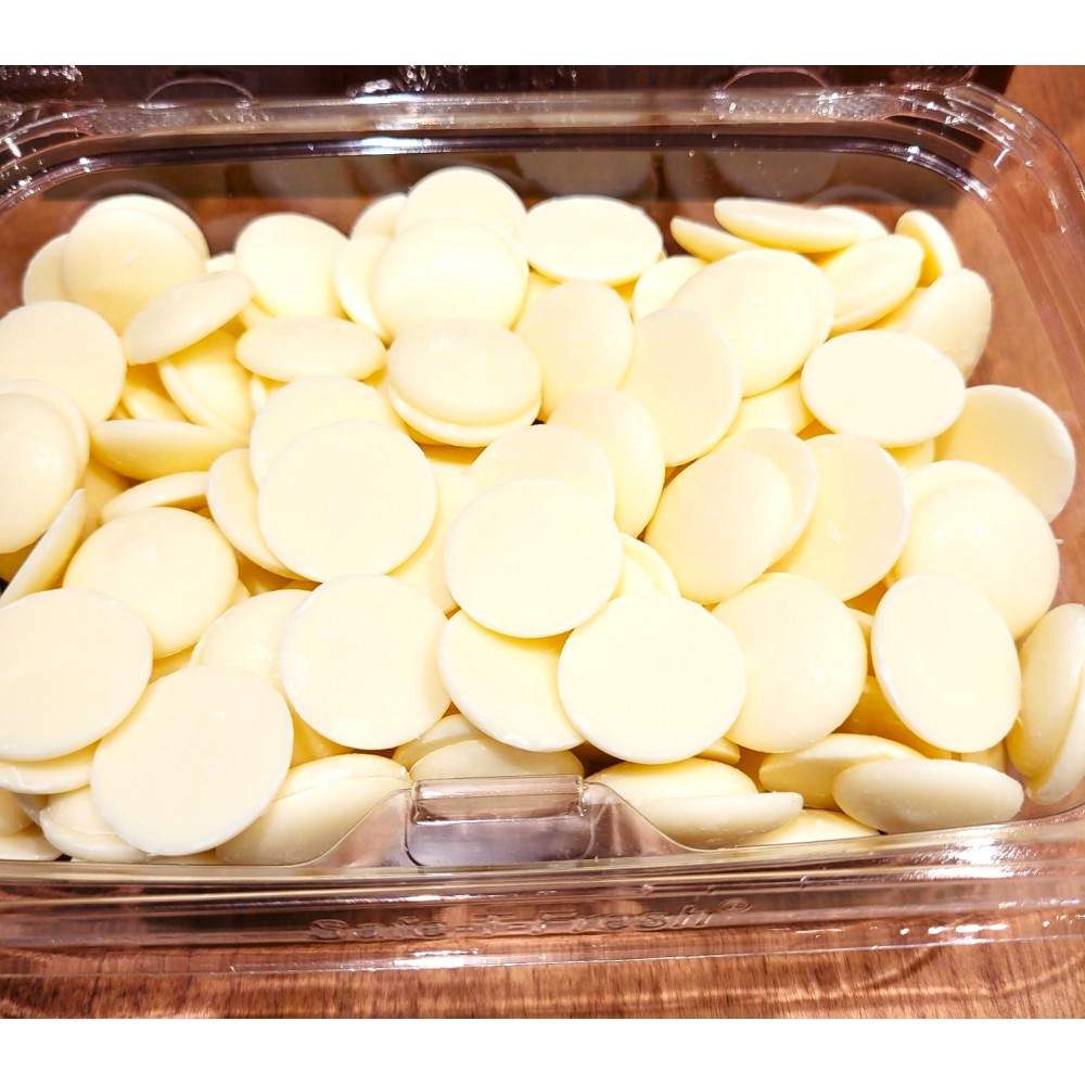 Merckens White Chocolate Melting Wafers (per lb.)